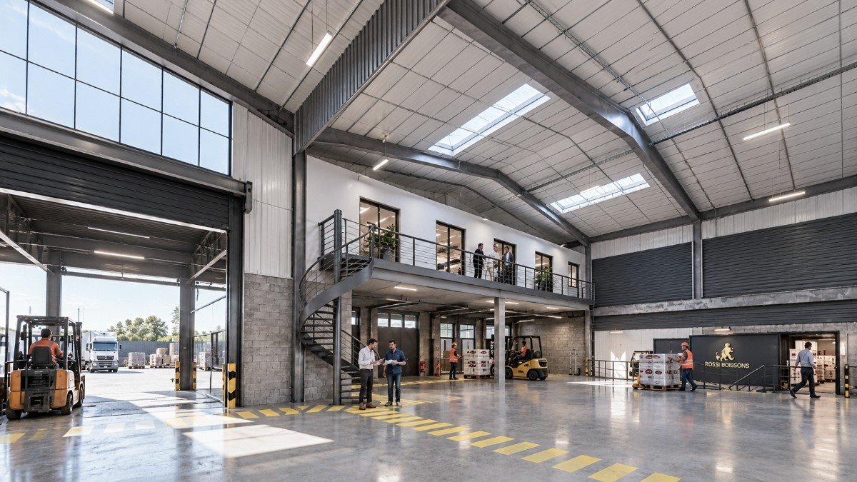 USINE ROSSI BOISSONS - MARSEILLE