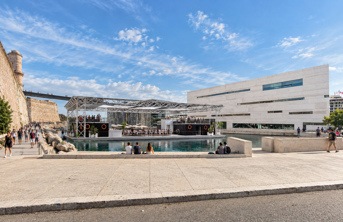 ARCHITECTURE FLOTTANTE - Inventer Marseille au fil de l'eau  - MARSEILLE