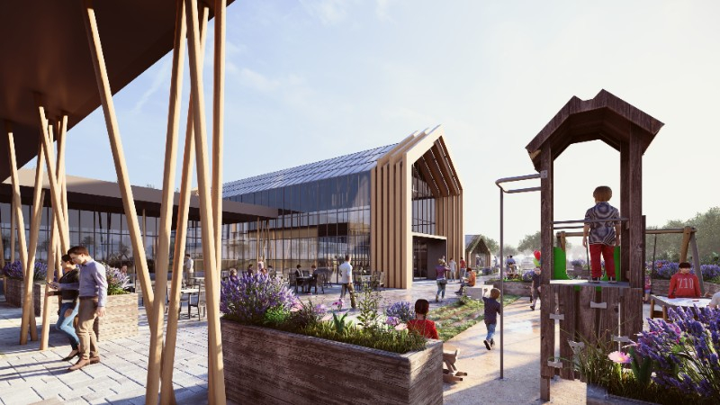 LA HALLE DE PIERRELATTE - Création de halles commerciales