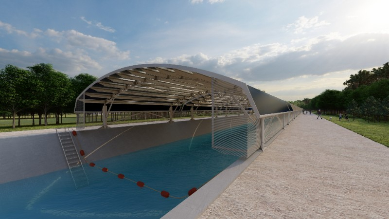 L'ENERGIE AU FIL DE L'EAU - Couverture photovolatïque du Canal de Provence