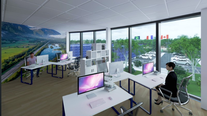 USINE SOLMAX  - Geotextiles techniques pour l'environnement - LES MUREAUX