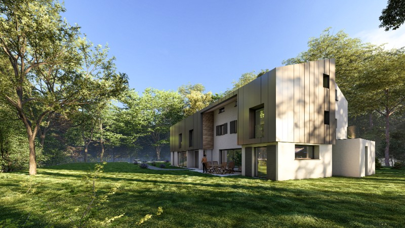 DE ZINC ET DE BOIS - Extension et rénovation d'une villa - MARSEILLE