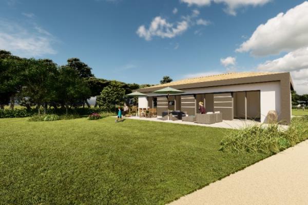 VILLA MODERNE A NANS LES PINS - Un espace simple pour une vie de qualité