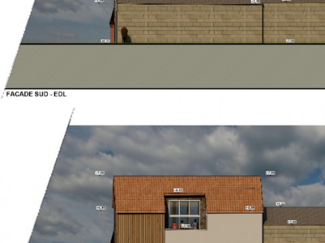 EXTENSION DE FERME EN VILLA A SAINT SAVOURNON 