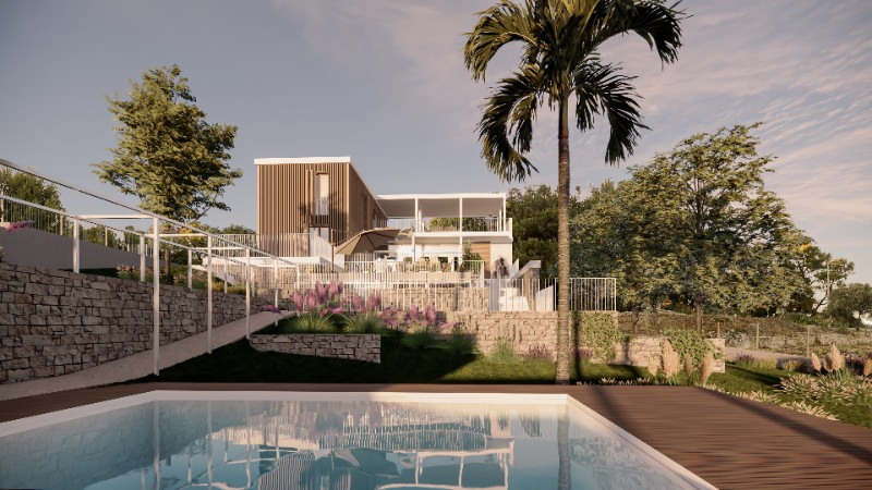 VILLA CONTEMPORAINE - Une villa en restanque - MARSEILLE